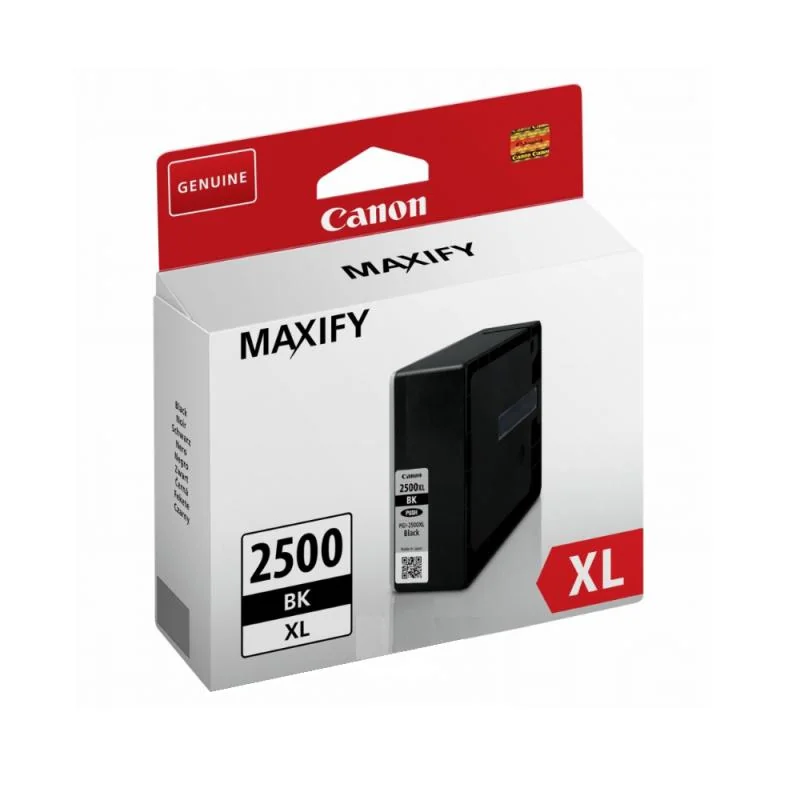 Cartus cerneala Canon PGI2500XLB, black, Dual Resistant High Density, capacitate 70.9ml / 2500 pagini,pentru Canon Maxify IB4050, MB5050, MB5350 Canon