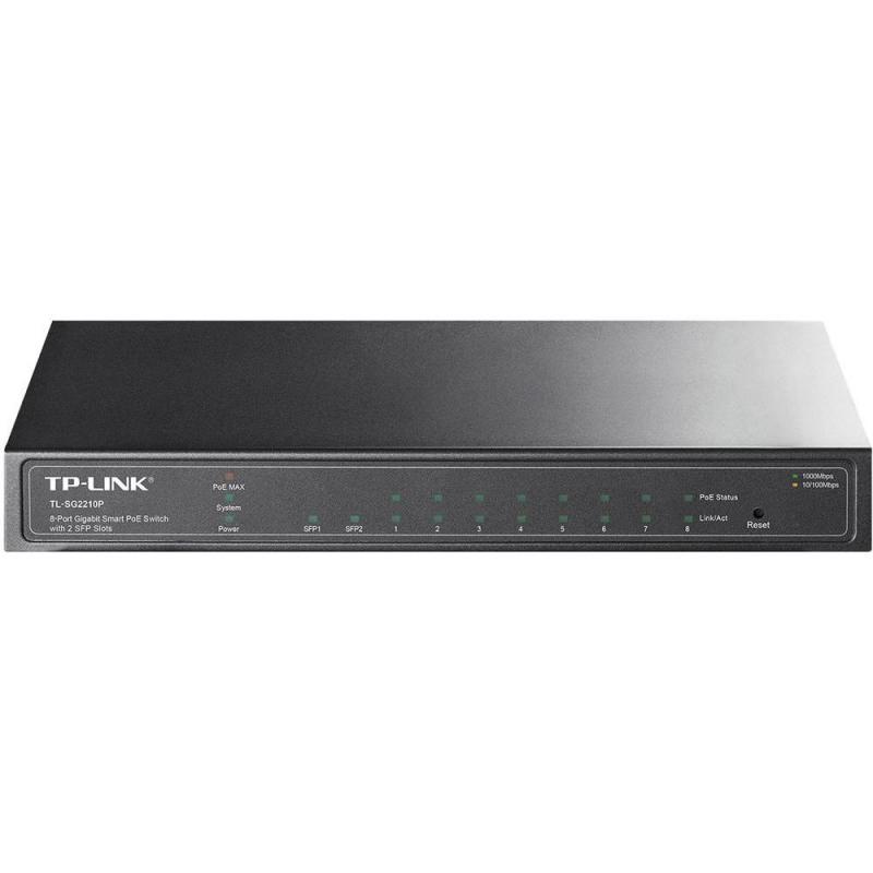 Switch TP-Link TL-SG2210P, 8 port, 10/100/1000 Mbps | Altamag.ro
