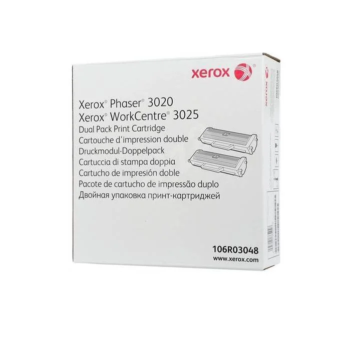 Toner Xerox 106R03048, black, 3 k, Phaser 3020 , WorkCentre 3025 Xerox