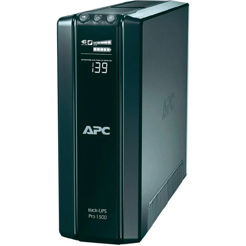 UPS APC Back-UPS RS line-interactive / aprox.sinusoida 1500VA / 865W 6conectori Schuko CEE7, baterie APCRBC124, optional extindere garantie cu1/3 ani (WBEXTWAR1YR-SP-01/WBEXTWAR3YR-SP-01),3 ani garantie echipament si 2 ani garantie baterie
