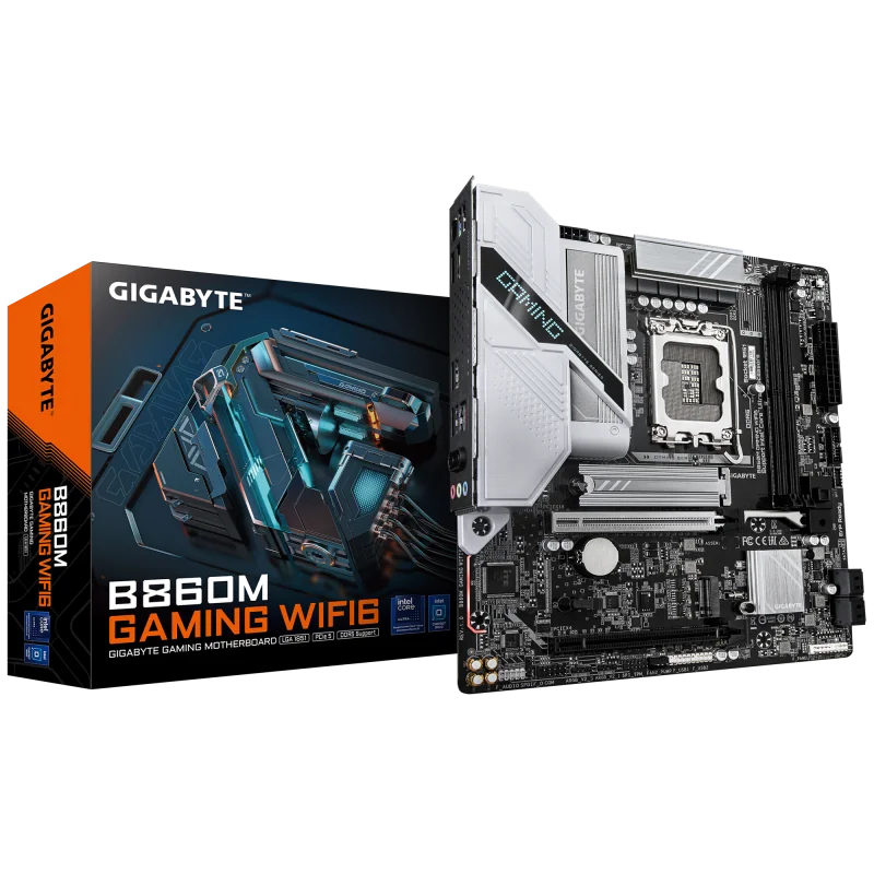Placa de baza Gigabyte B860M GAMING WIFI6E
