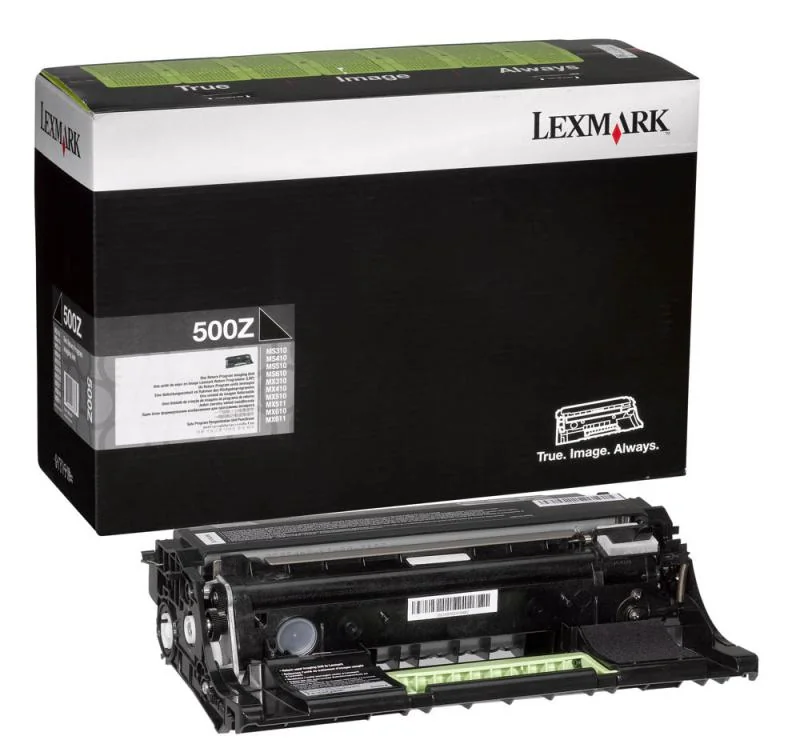 Drum Lexmark 50F0Z00, Return Program black, 60 k, MS310d , MS310dn , MS312dn , MS410d , MS410dn , MS415dn , MS510dn , MS510dtn with 3 year Exchange Service , MS610de , MS610dn , MS610dte , MX310dn , MX410de , MX510de , MX511de , MX511dhe , MX511dte ,