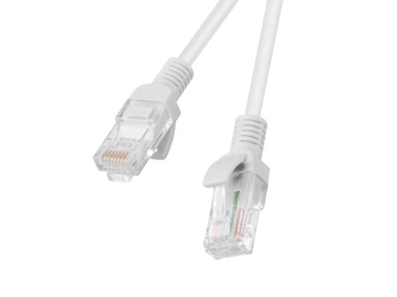 Patchcord Lanberg Cat.6 UTP, lungime 0,5 m, conductor material Copper plated (CCA), AWH 26, gri Lanberg