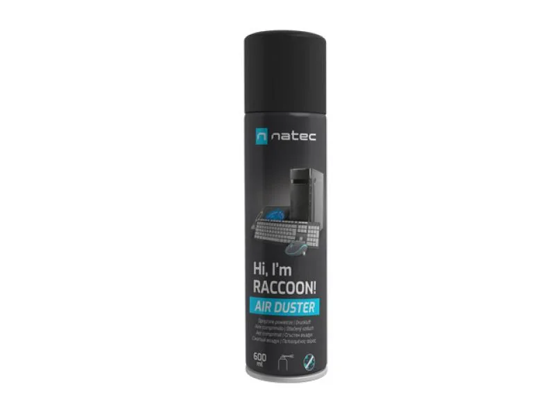 COMPRESSED AIR DUSTER NATEC RACCOON AIR 600 ML Natec