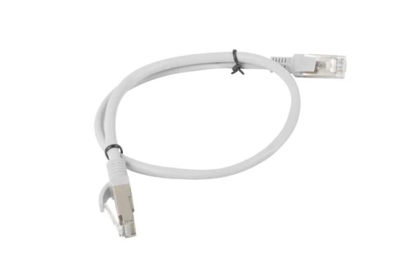 Patch cord Cat.5e UTP 0,5 m gri, Fluke Passed Lanberg
