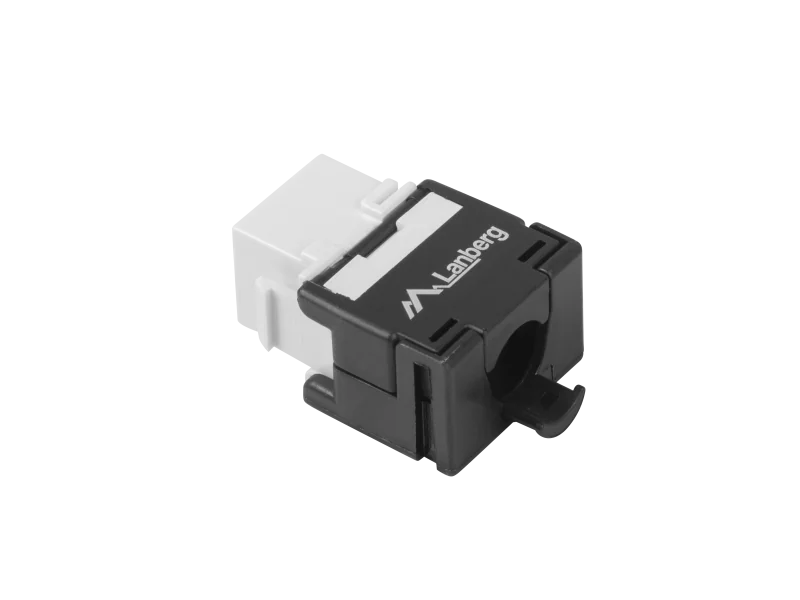 Modul Keystone fără scule RJ45LSA Cat.6A UTP 180° Lanberg