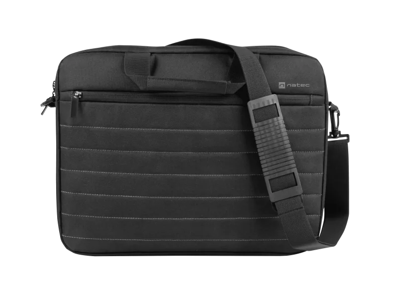 Geanta laptop Natec Taruca, compatibilitate dimensiune laptop 14.1", 1 compartiment, material Polyester 600D, negru Natec