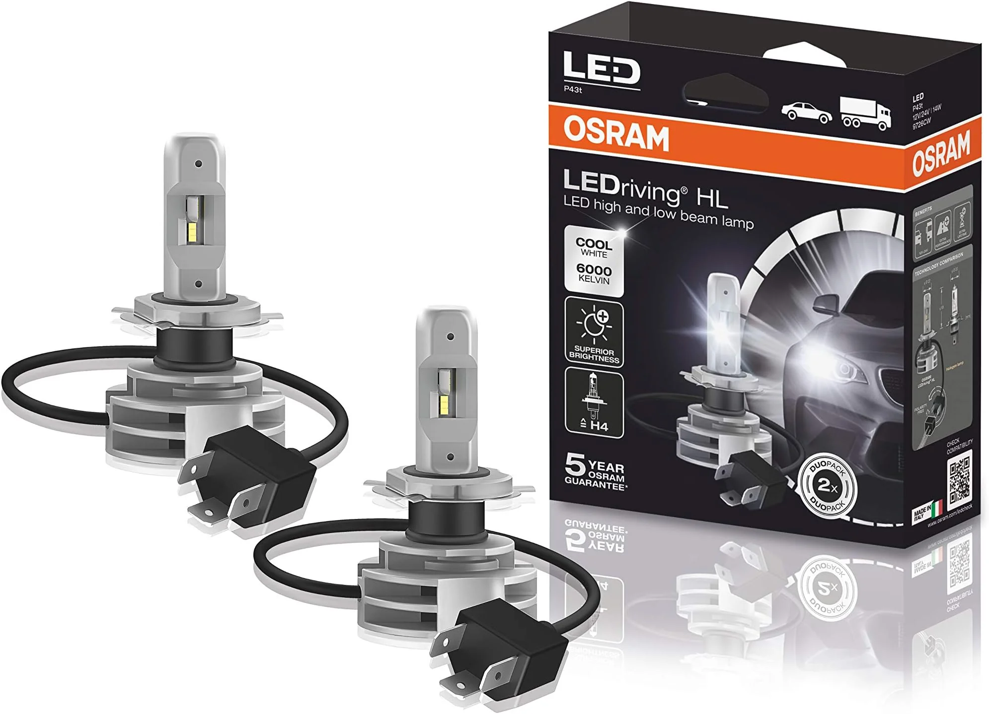 Camera 360 de supraveghere Smart+ Wi-Fi (2.4 GHz) OSRAM, LAN, pentru exterior, senzor, Pan/Tilt, 4MP CMOS, 2K QHD, 2568x1448px, IP65