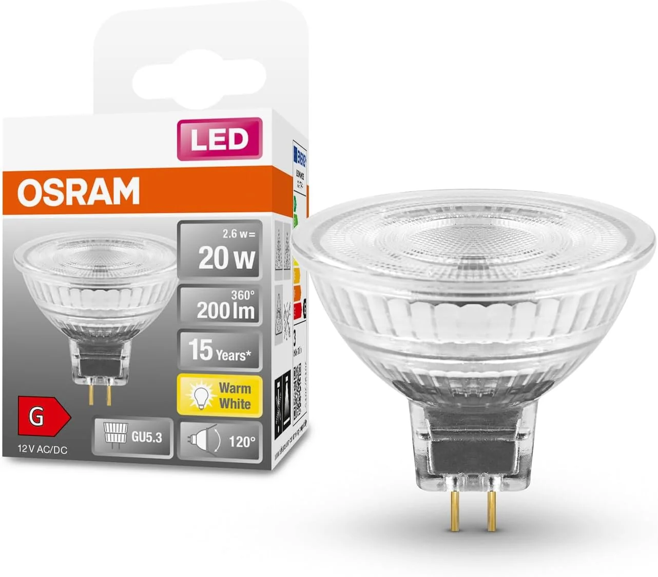 Camera de supraveghere exterior  Smart+ Wi-Fi (2.4 GHz) OSRAM, LAN, senzor, 4MP CMOS, 2K QHD, 2568x1448 px, IP67