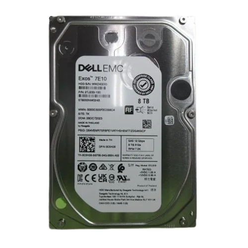 12TB Hard Drive SAS 12Gbps 7.2K 512e 3.5