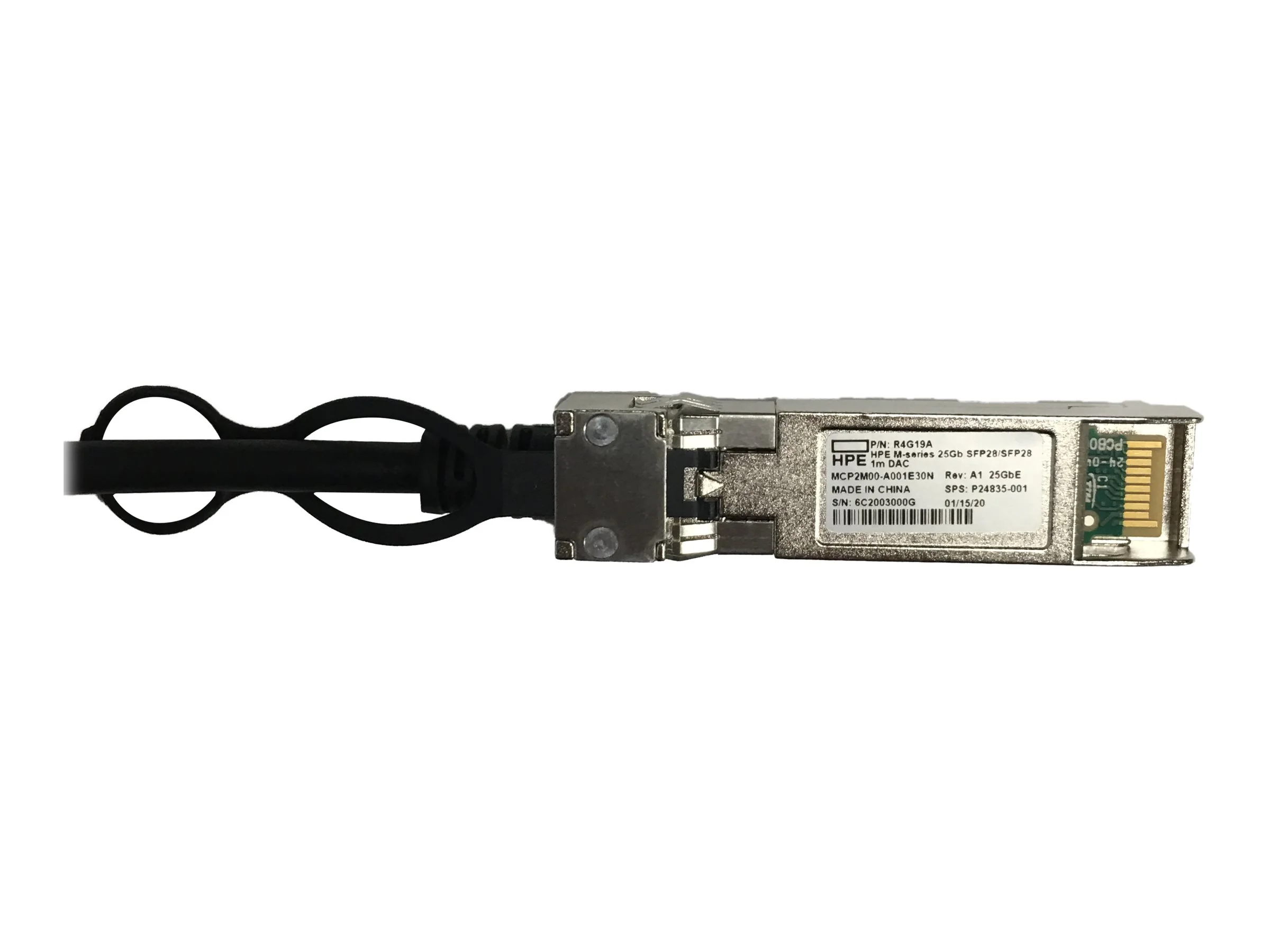 HPE 25GB SFP28 TO SFP28 3M DAC