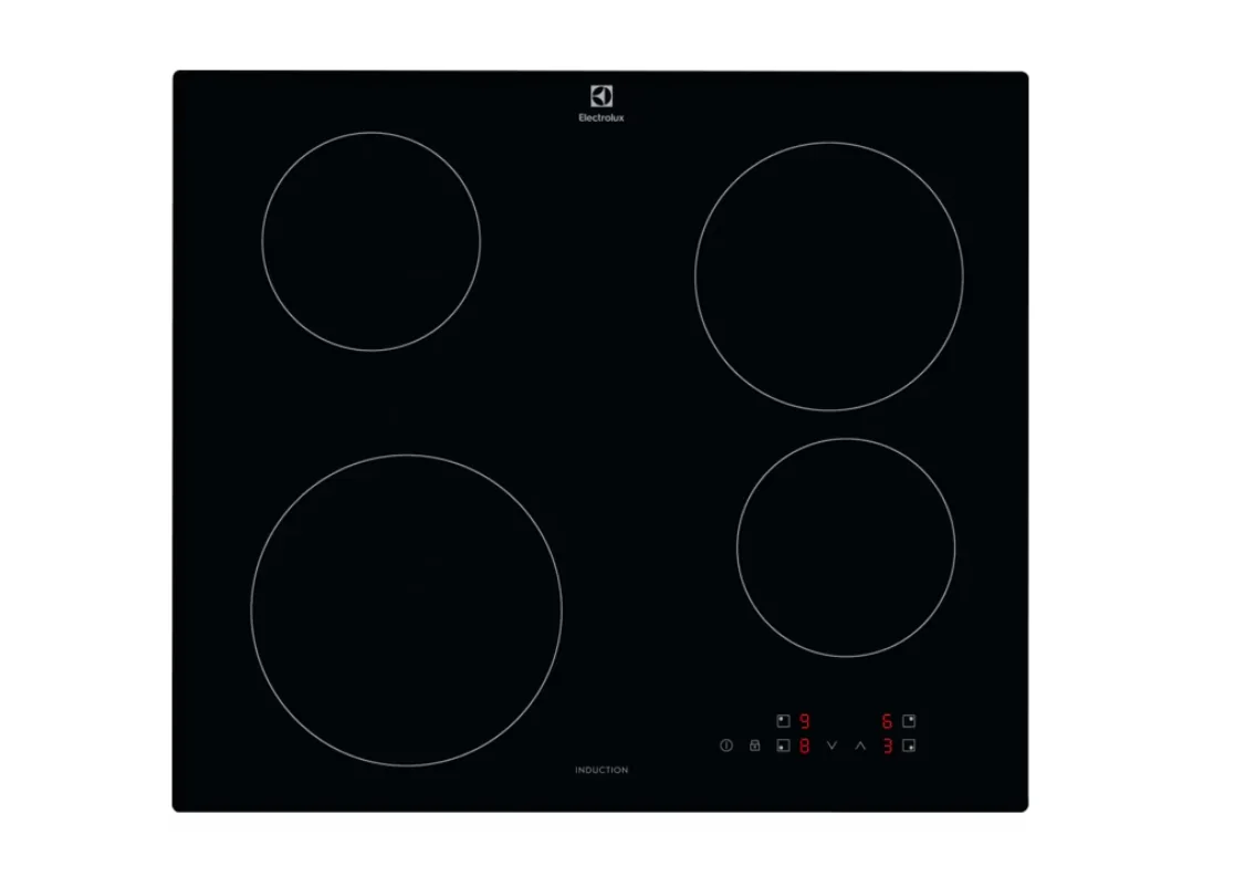 PLITA INDUCTIE ELECTROLUX LIB60424CK, Plita inductie; 60 cm; 4 zone de gatit; Control touch; Booster; Oprire automata; Blocare de siguranta pentru copii; Conexiune doar 220V; Culoare neagra Electrolux