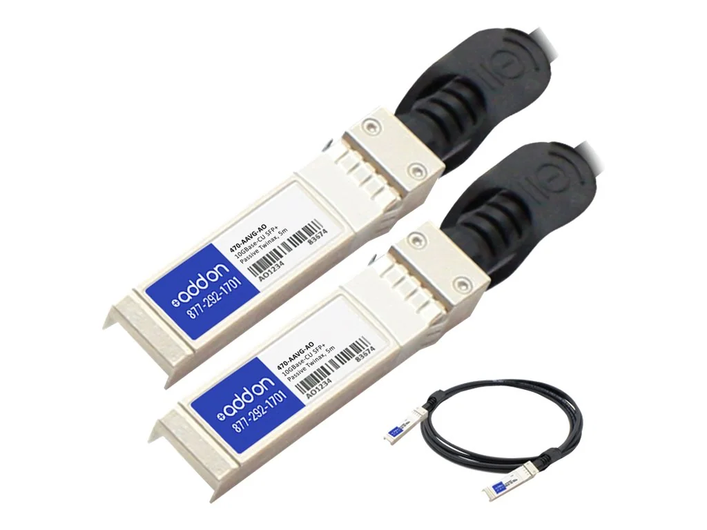 Dell Networking,Cable,SFP28 to SFP28,25GbE,Active Optical (Optics incl'd),7Meter,Customer Kit
