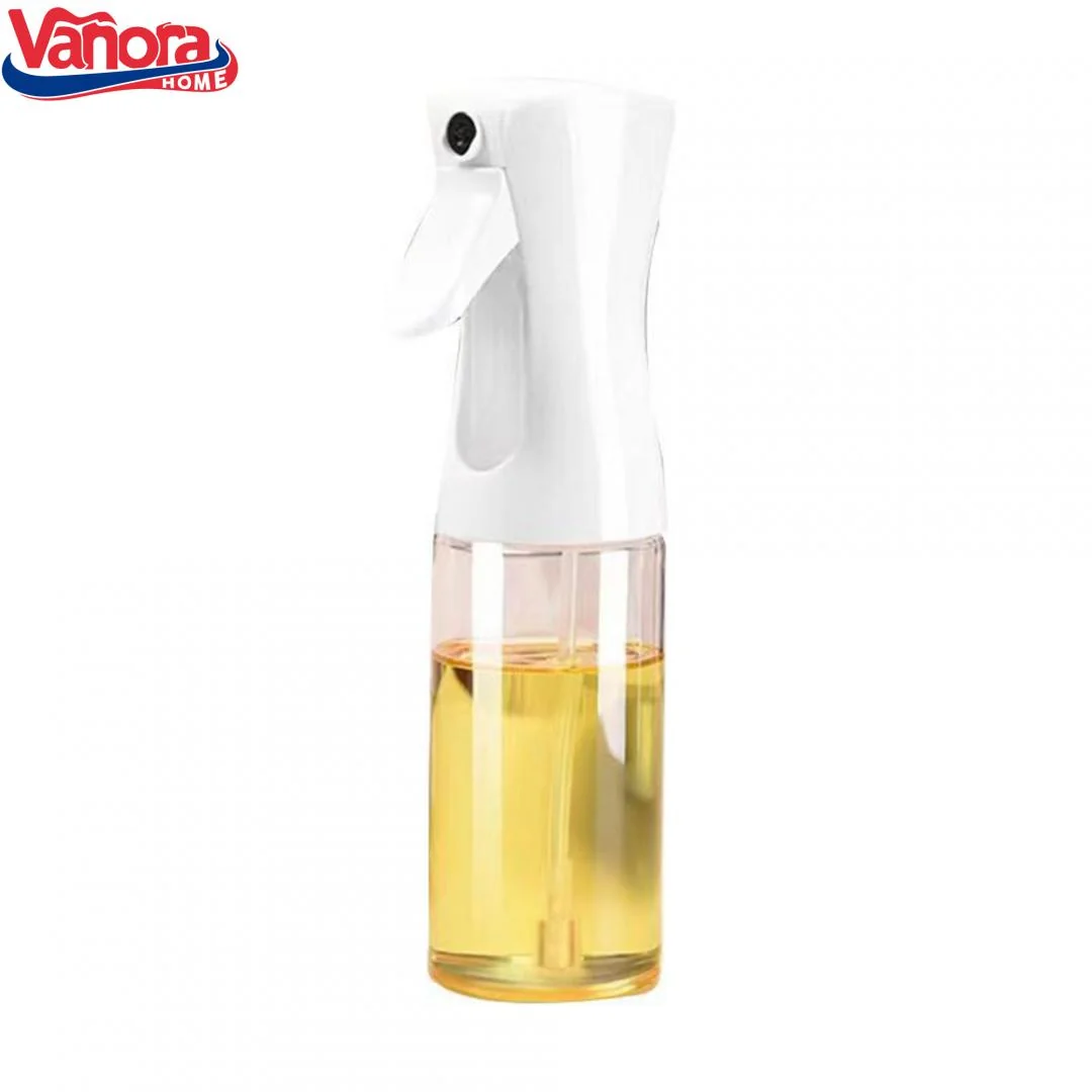 STICLA CU PULVERIZATOR ULEI/OTET 200 ML, ALB, VANORA HOME Vanora
