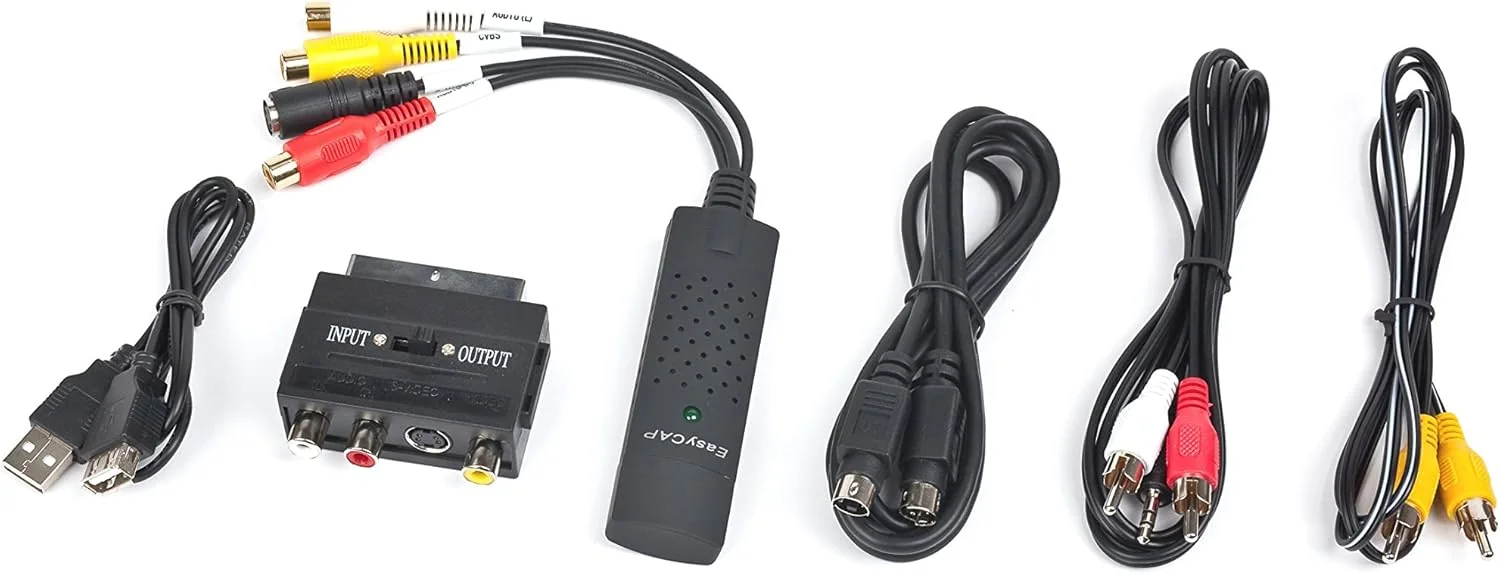 GEMBIRD UVG-002 Audio- and Videograbber allows an easy and comfortable digitalising and handling of videos on your PC