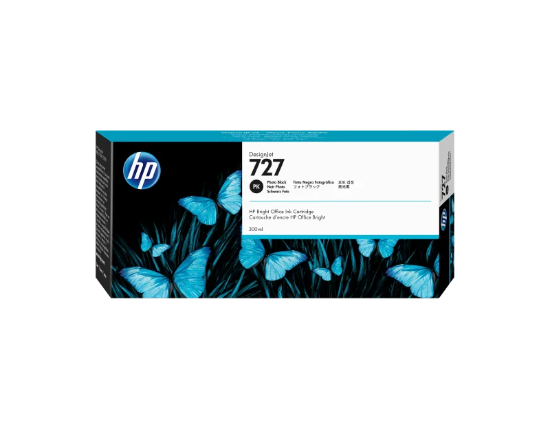 727 300-ml Ink Cartridge Photo Black HP