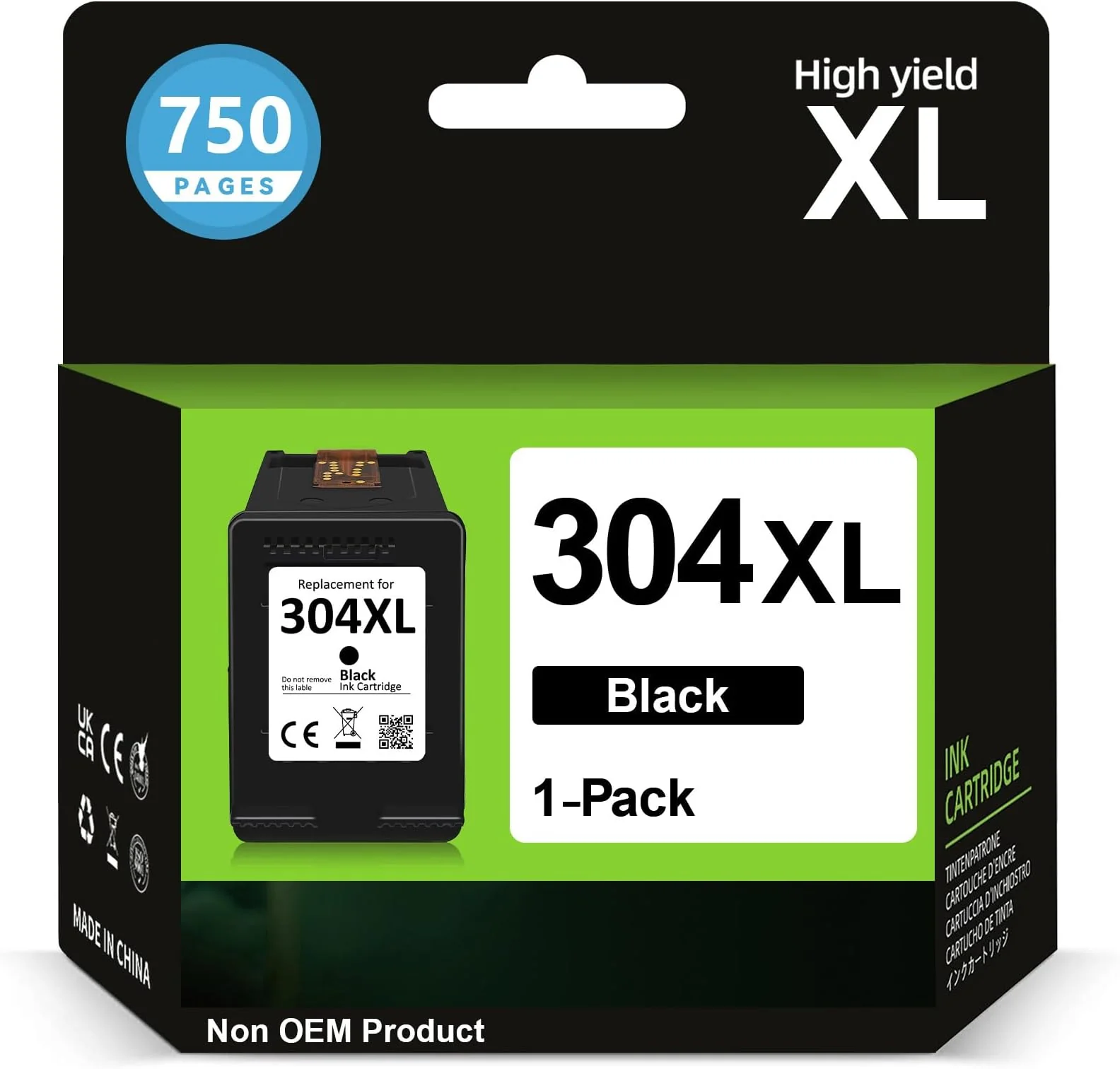 HP 304 Black Ink Cartridge