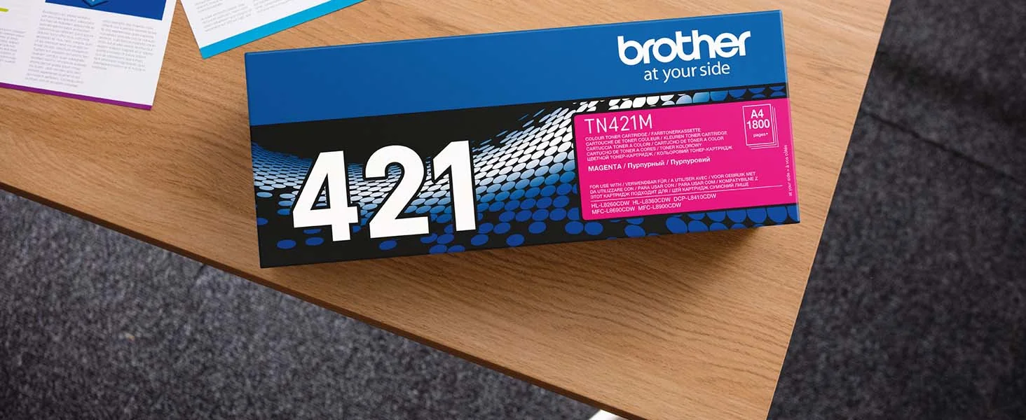 BROTHER TN421M Toner Cartridge Magenta 1.800 pages for HL-L8260CDW L8360CDW