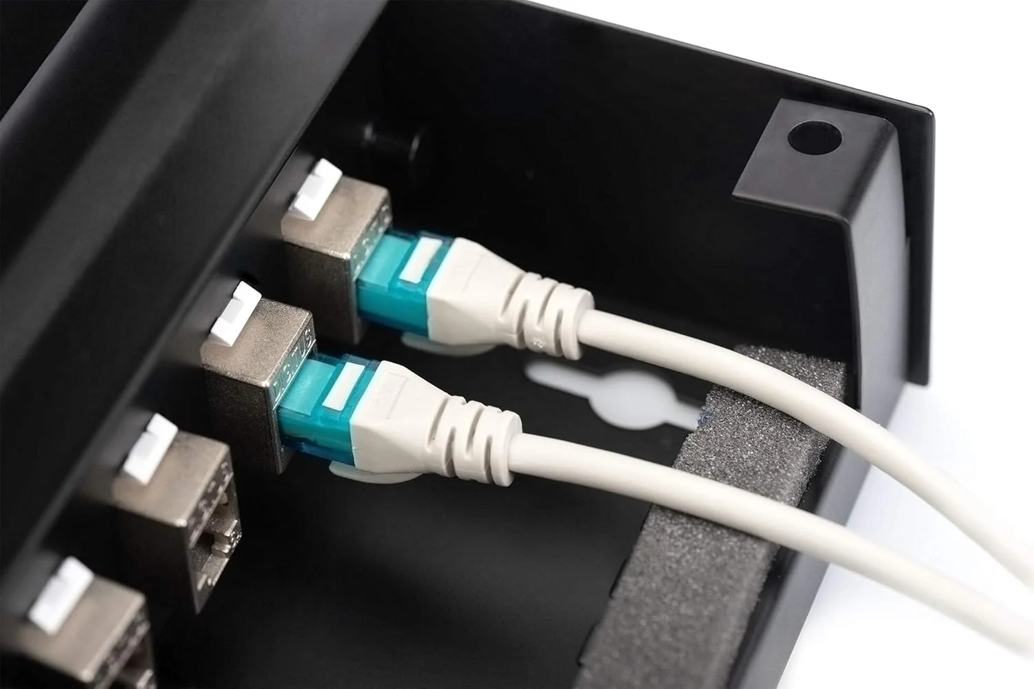 DIGITUS Consolidation-Point Cable DRAKA UC900 HRS TM31 CAT 6A Keystone Module 5 m. color grey