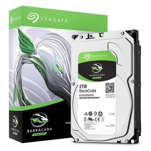 Desktop Barracuda 7200 2TB HDD 7200rpm SATA serial ATA 6Gb/s NCQ 256MB cache 89cm 3.5 inch BLK Seagate