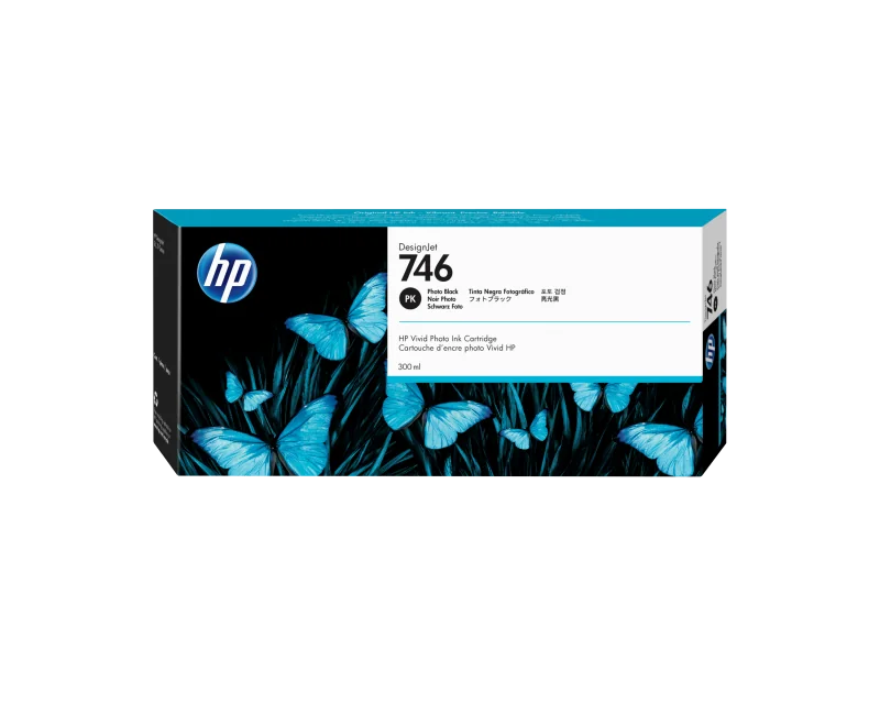 746 300-ml Photo Black Ink Cartridge HP