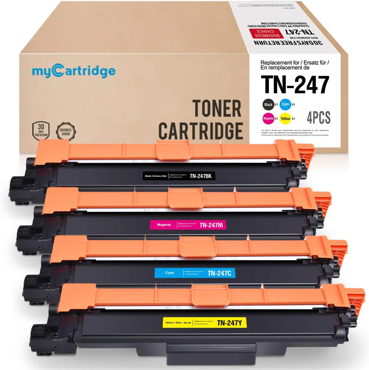 BROTHER Yellow high yield toner TN247Y