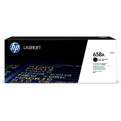 658A Black LaserJet Toner Cartridge HP