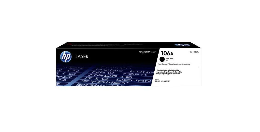 106A Black Original Laser Toner Cartridge HP