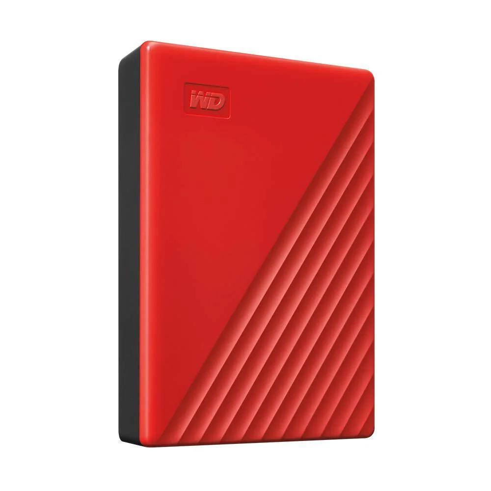 WDC WDBPKJ0040BRD-WESN External HDD WD My Passport 2.5 4TB USB 3.2 Red Western Digital