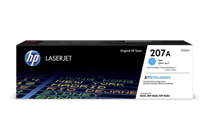 207A Cyan LaserJet Toner Cartridge HP