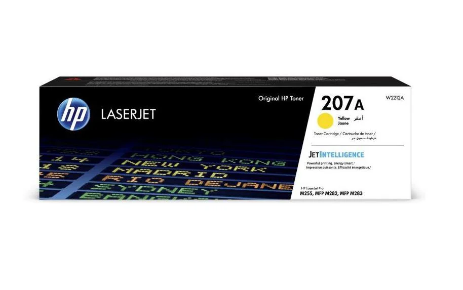 207A Yellow LaserJet Toner Cartridge HP