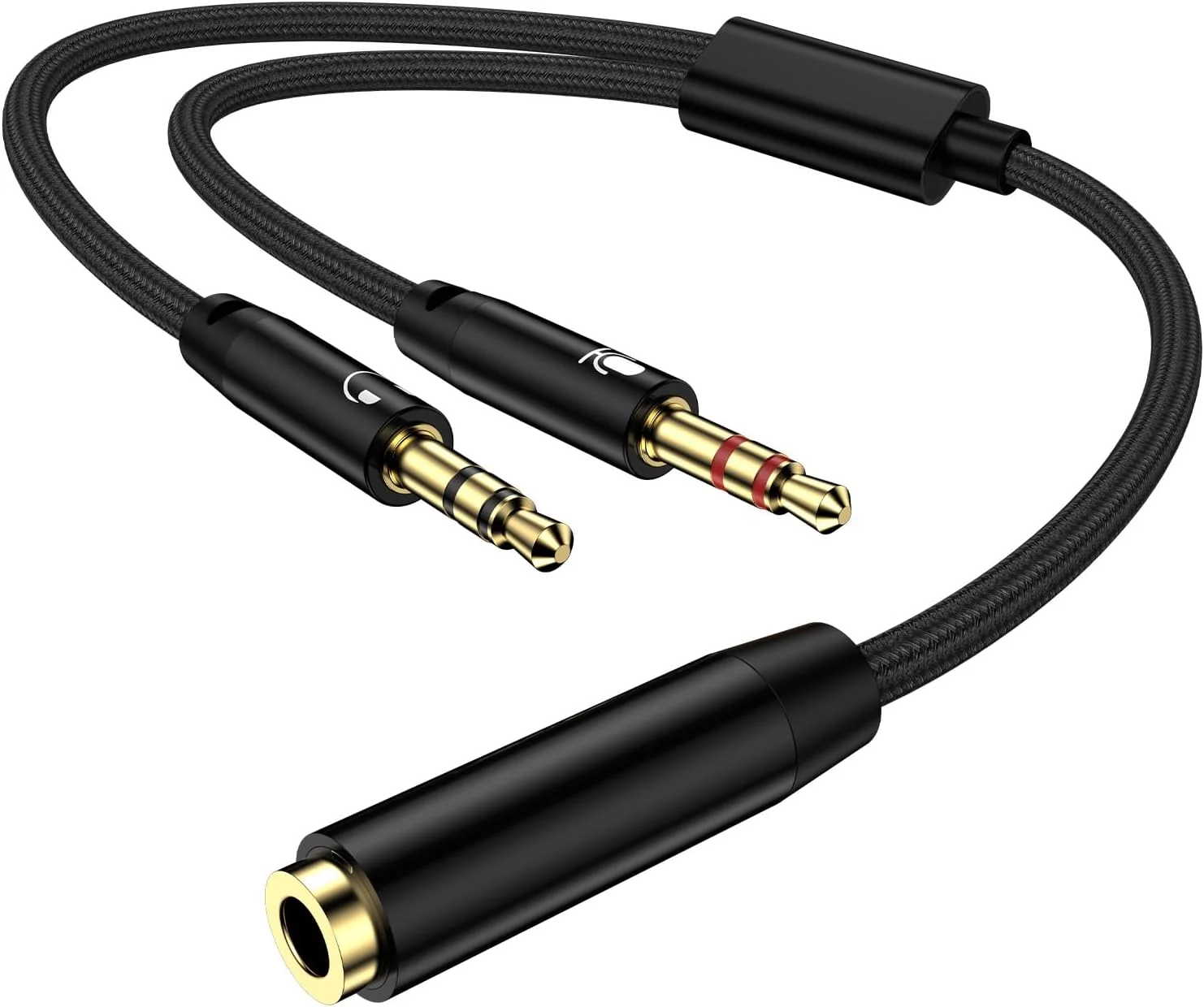 NATEC NMI-0776 Microphone Adder Black Mini Jack 3.5mm Low-Noise omniderctional Microphone