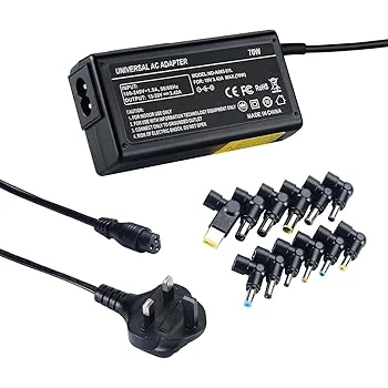 NATEC NZU-0990 Universal Laptop AC Adapter Torpedo UNI-70 black