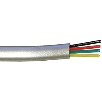 GEMBIRD TC1000S-100M-B Gembird flat telephone cable stranded wire 100m black