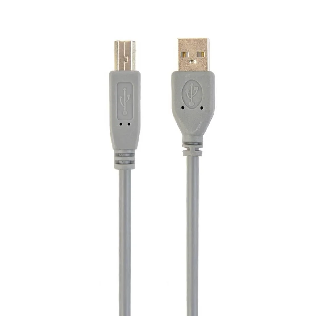 CCP-USB2-AMBM-6G USB 2.0 A- B 1.8m cable grey color Gembird