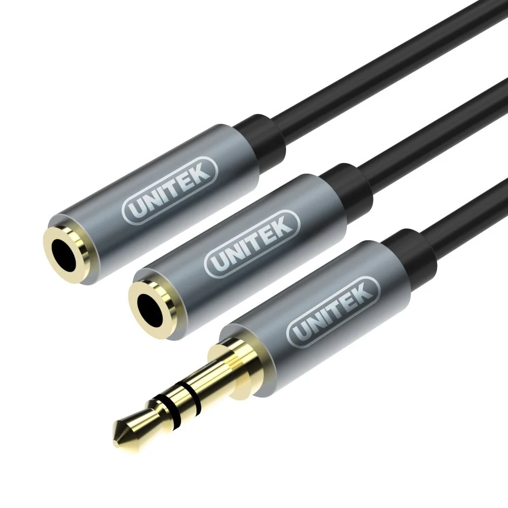 CCA-415W MINIJACK M -> 2xMINIJACK F Gembird
