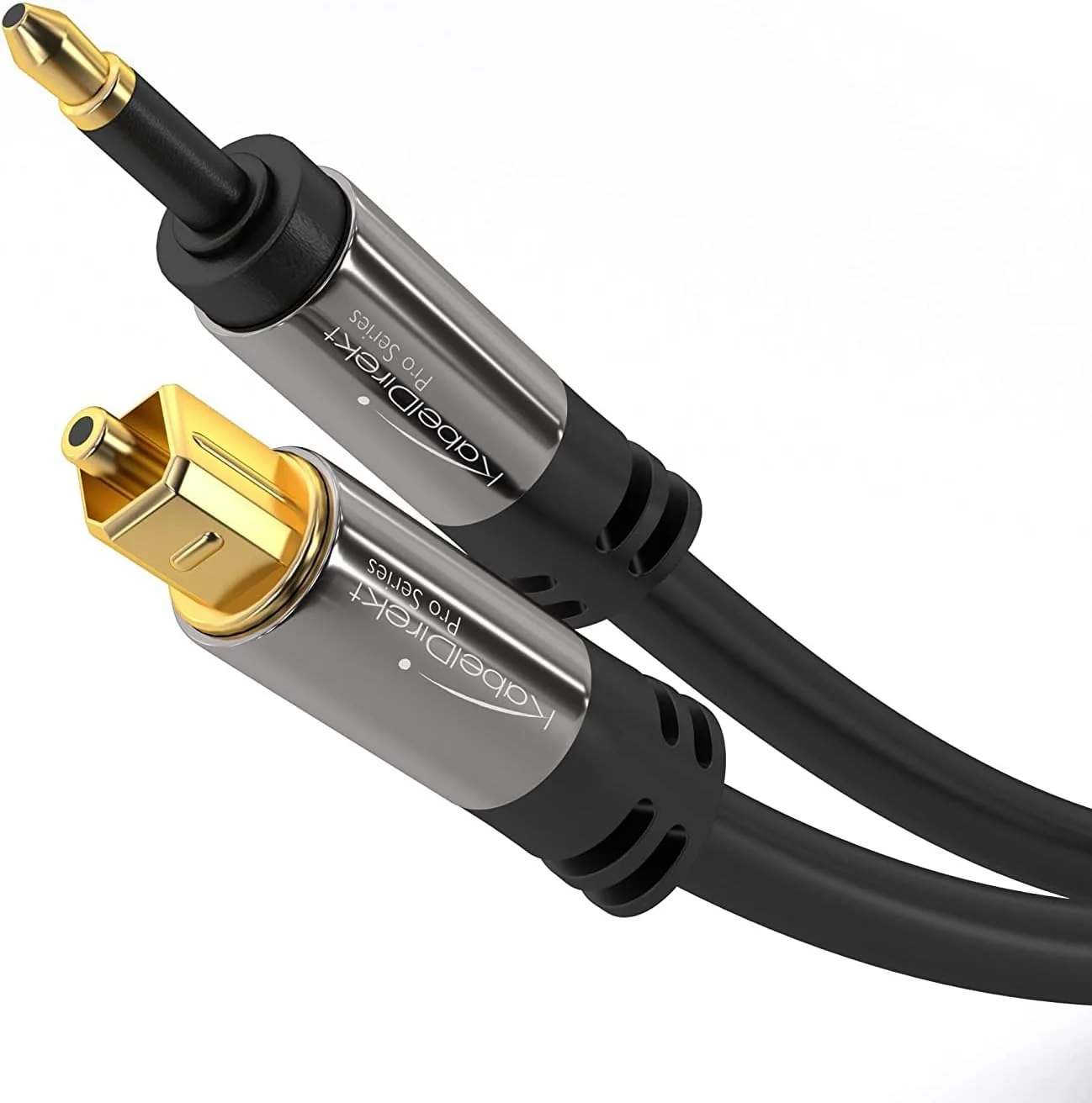 GEMBIRD CC-OPT-2M Toslink optical cable black 2m