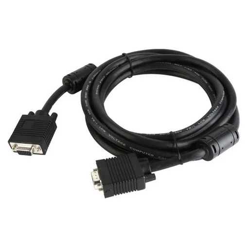 GEMBIRD CC-PPVGA-10-B VGA HD15m/HD15m dual-shielded w/2 ferrite 10ft black