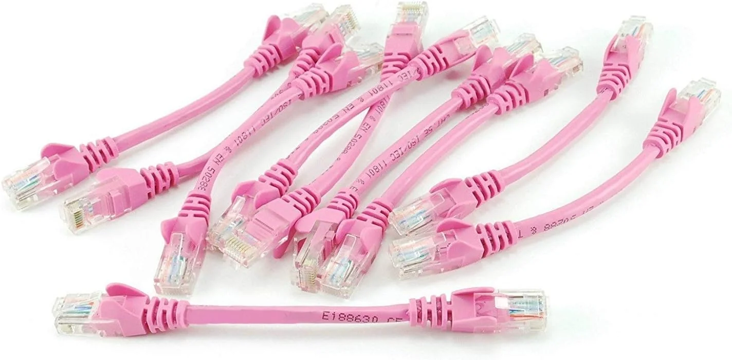 GEMBIRD CAT5e UTP Patch cord pink 5m