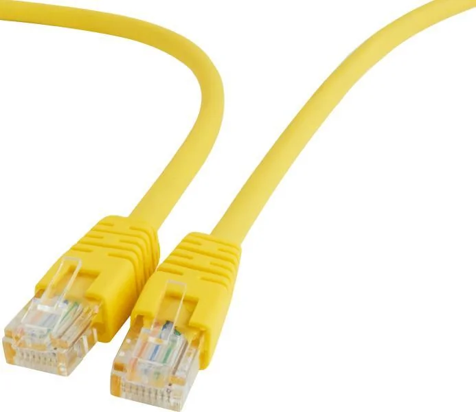GEMBIRD PP12-1.5M/Y Gembird patchcord RJ45 cat.5e UTP 1.5m yellow
