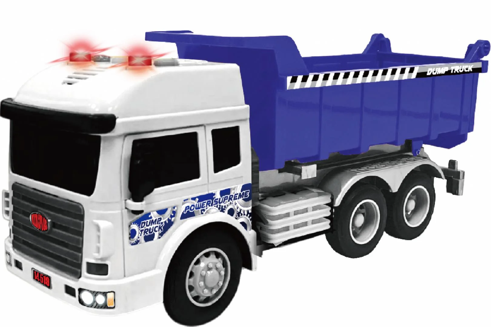 VEHICULE CU LUMINI, SUNETE  SI FRICTIUNE, SCARA 1/14, 27.5CM, BASCULANTA MOV Cevodle