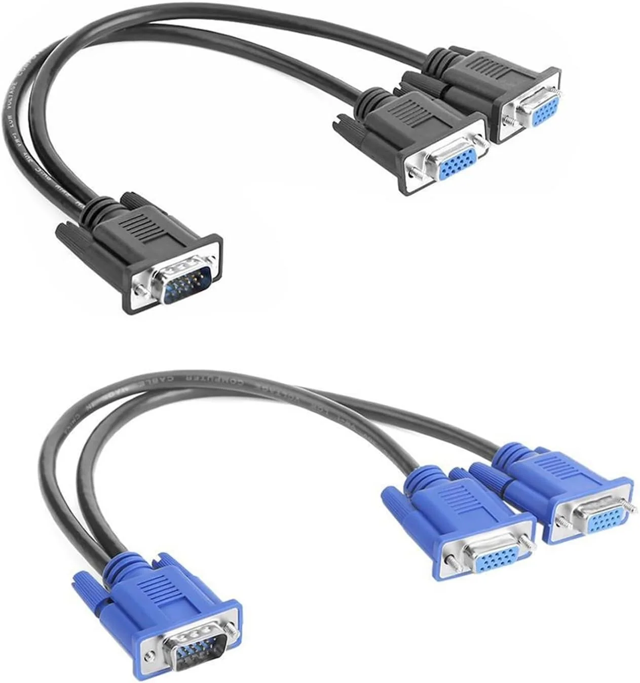 CC-VGAX2-20CM Adapter VGA male to 2x VGA female Gembird