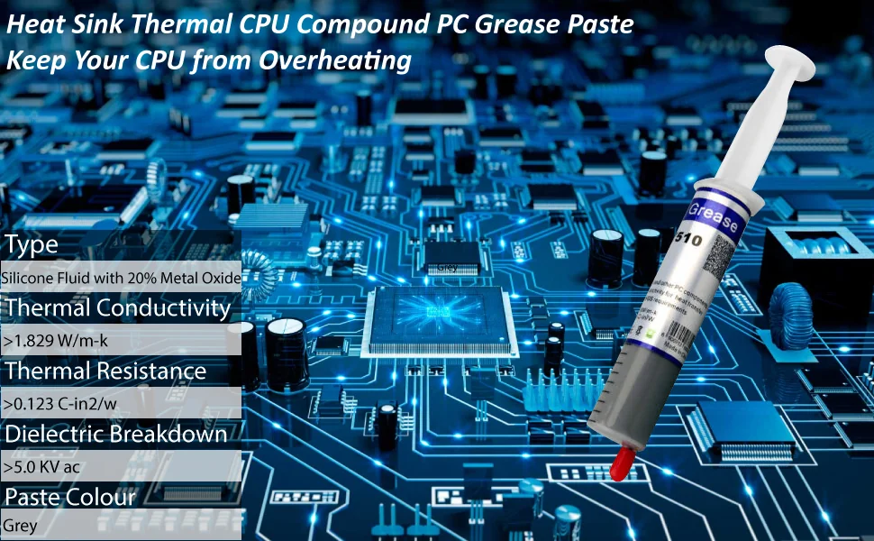 GEMBIRD TG-G1.5-01 Heatsink Thermal Paste Grease 1.5g