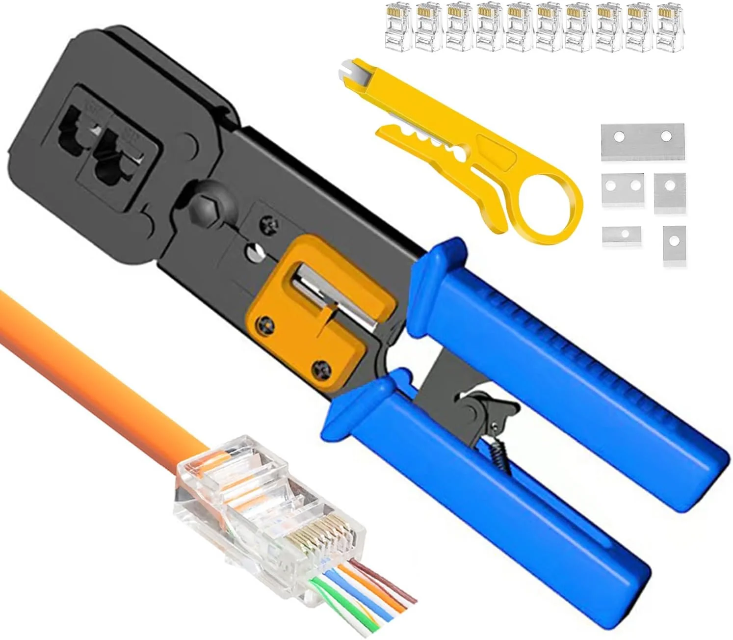 GEMBIRD T-WC-01 universal modular crimping tool RJ45/RJ12/RJ11