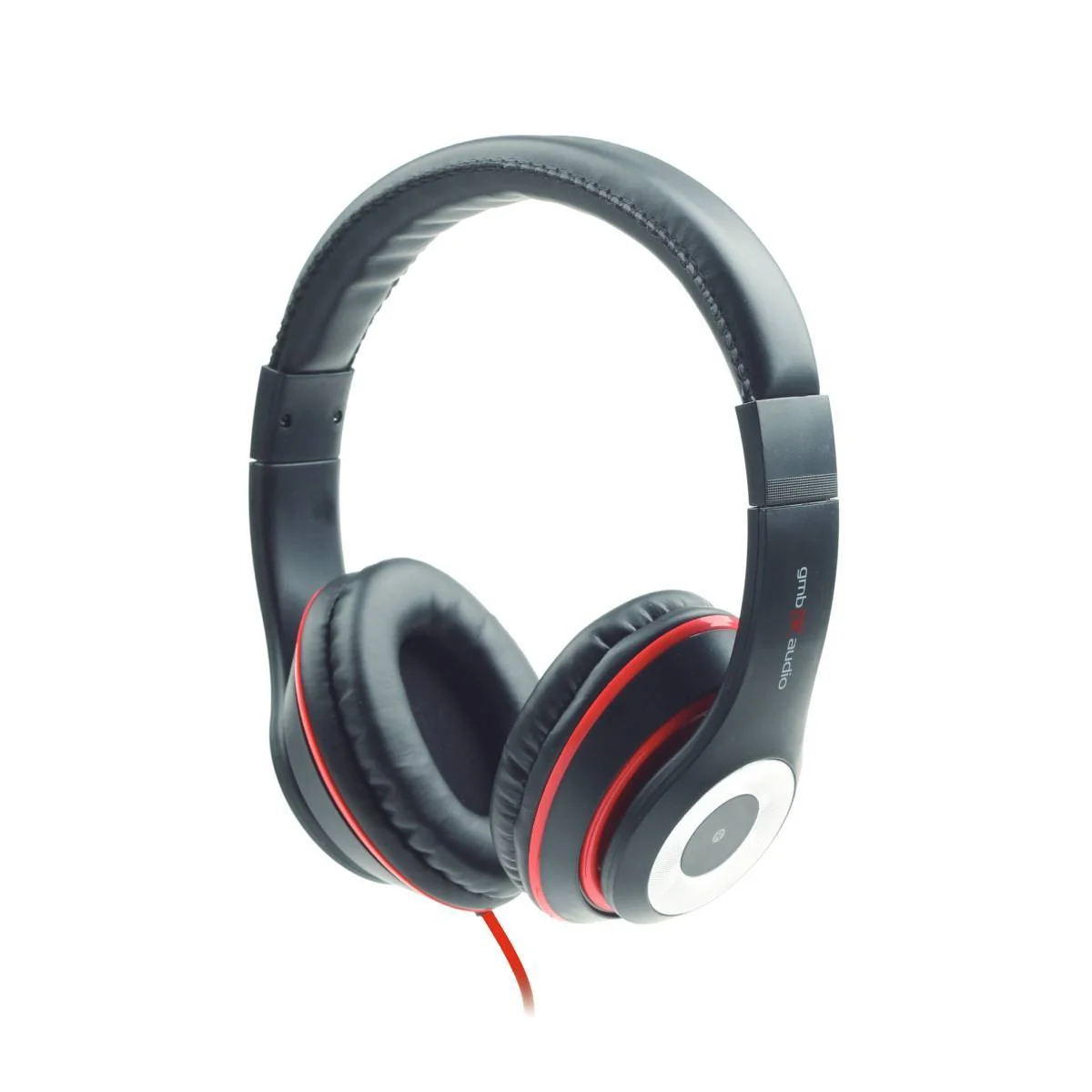 MHS-LAX-B Gembird microphone & stereo headset Los Angeles with volume control black Gembird