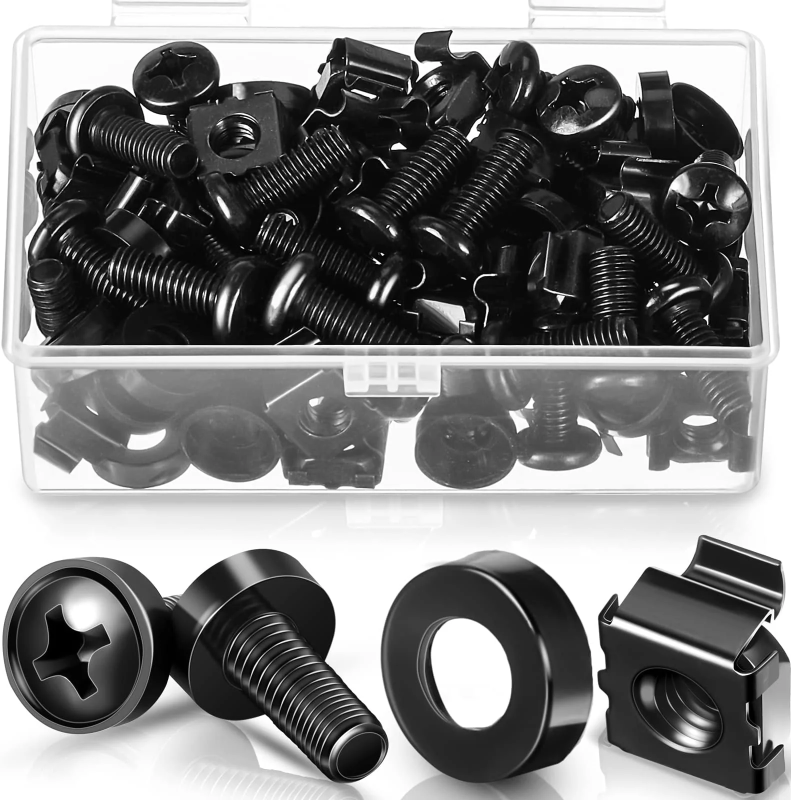 GEMBIRD 19A-FSET-02 19 mounting screws set 50 pcs
