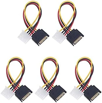 GEMBIRD CC-SATA-PS-M SATA male to Molex female power cable 15cm