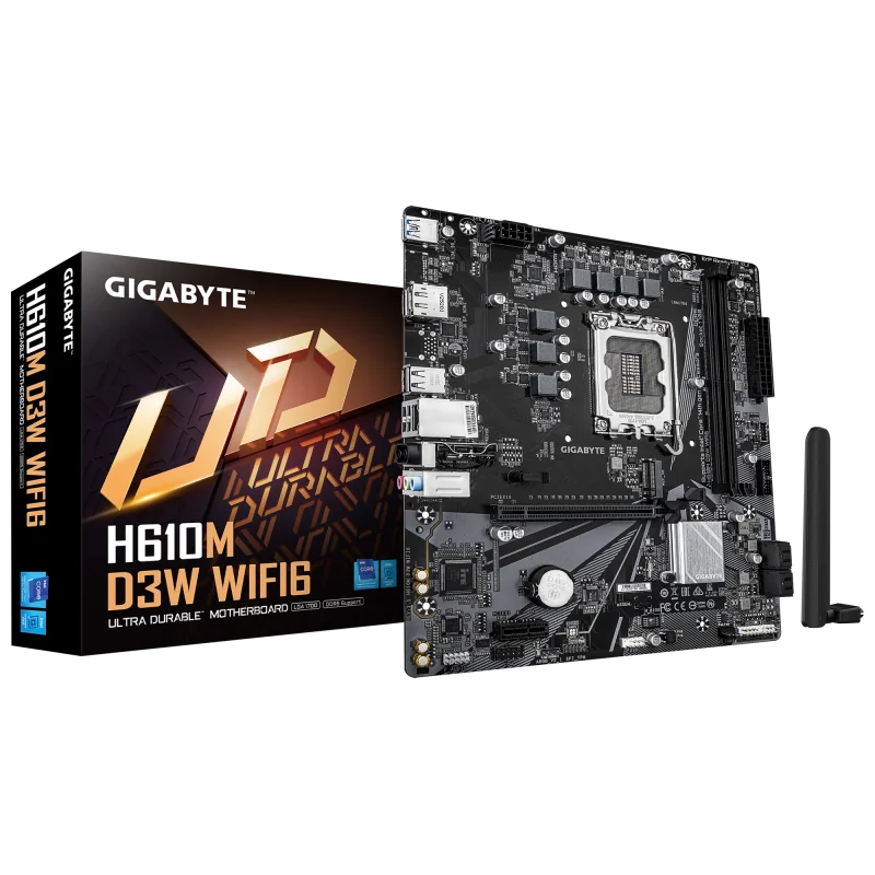 PLaca de baza GIGABYTE H610M D3W WIFI6
