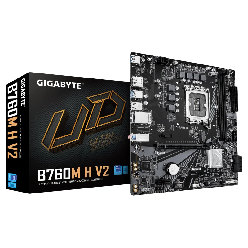 Placa de baza GigaByte 760M H V2 DDR5 LGA1700