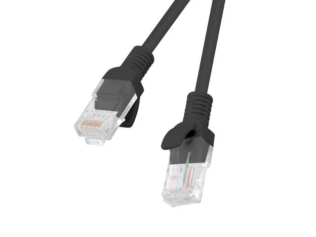 LANBERG PCU6-10CC-1000-BK Patchcord RJ45 cat. 6 UTP 10m black